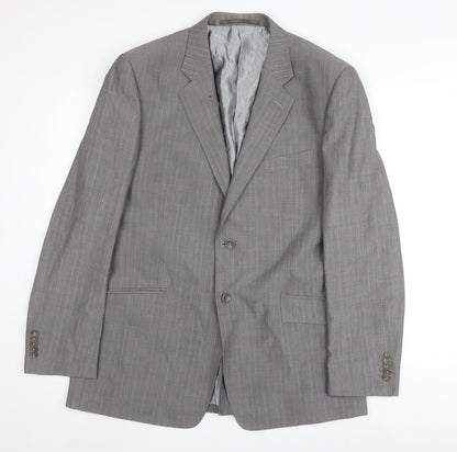 Mens UK Size 42 Linea Regular Grey Suit Jacket