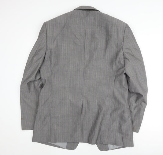 Mens UK Size 42 Linea Regular Grey Suit Jacket