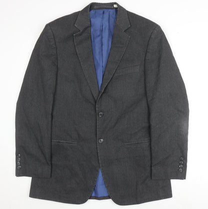 Mens UK Size 38 Marks and Spencer Regular Grey Suit Jacket