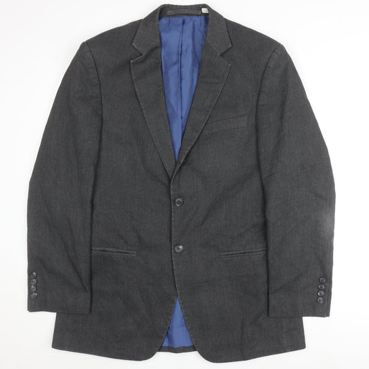 Mens UK Size 38 Marks and Spencer Regular Grey Suit Jacket