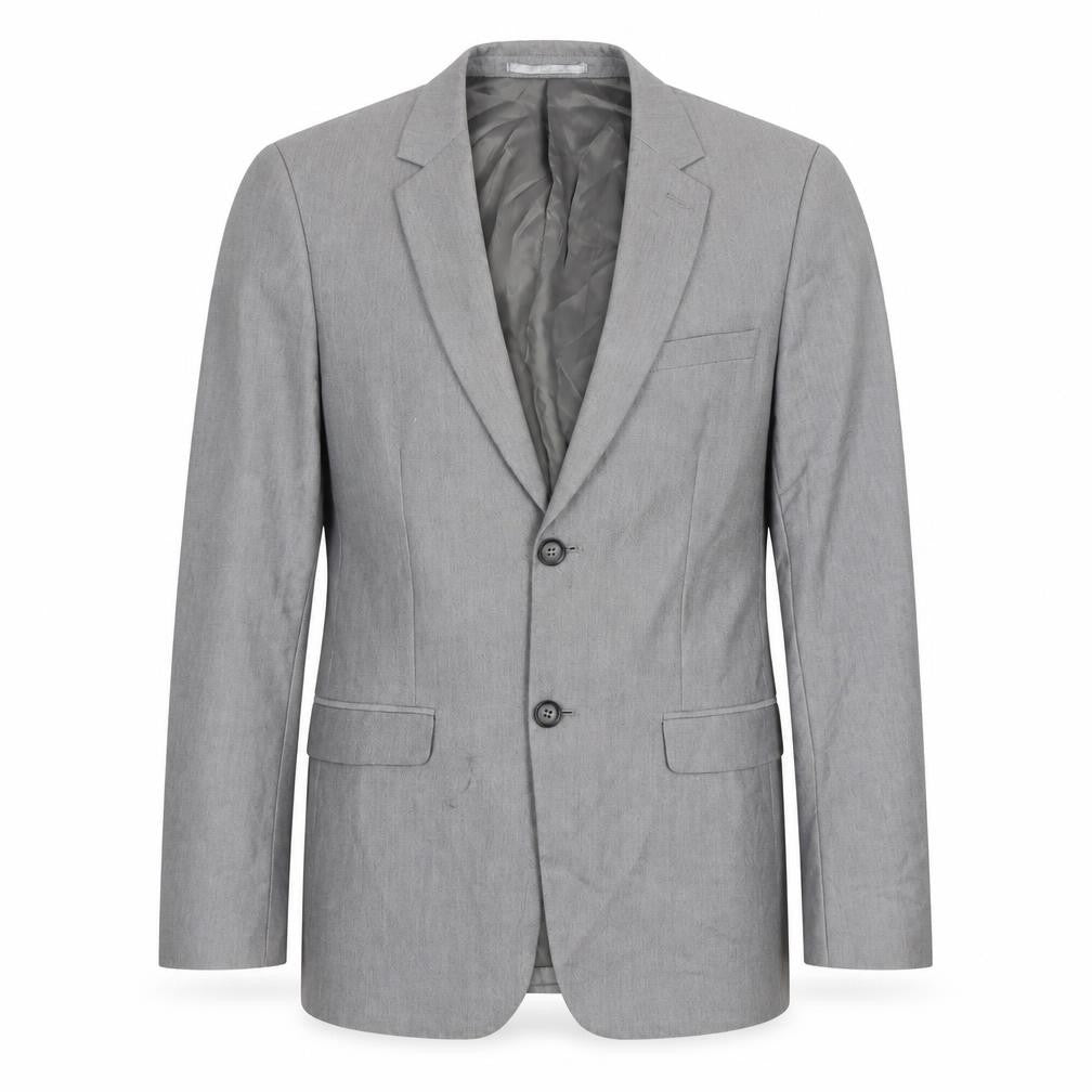 Mens UK Size 36 Topman Regular Grey Suit Jacket