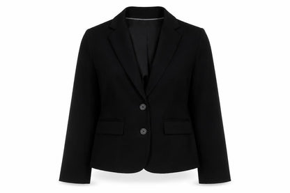 Marks and Spencer Women's Black Blazer Size 10 Long Sleeve