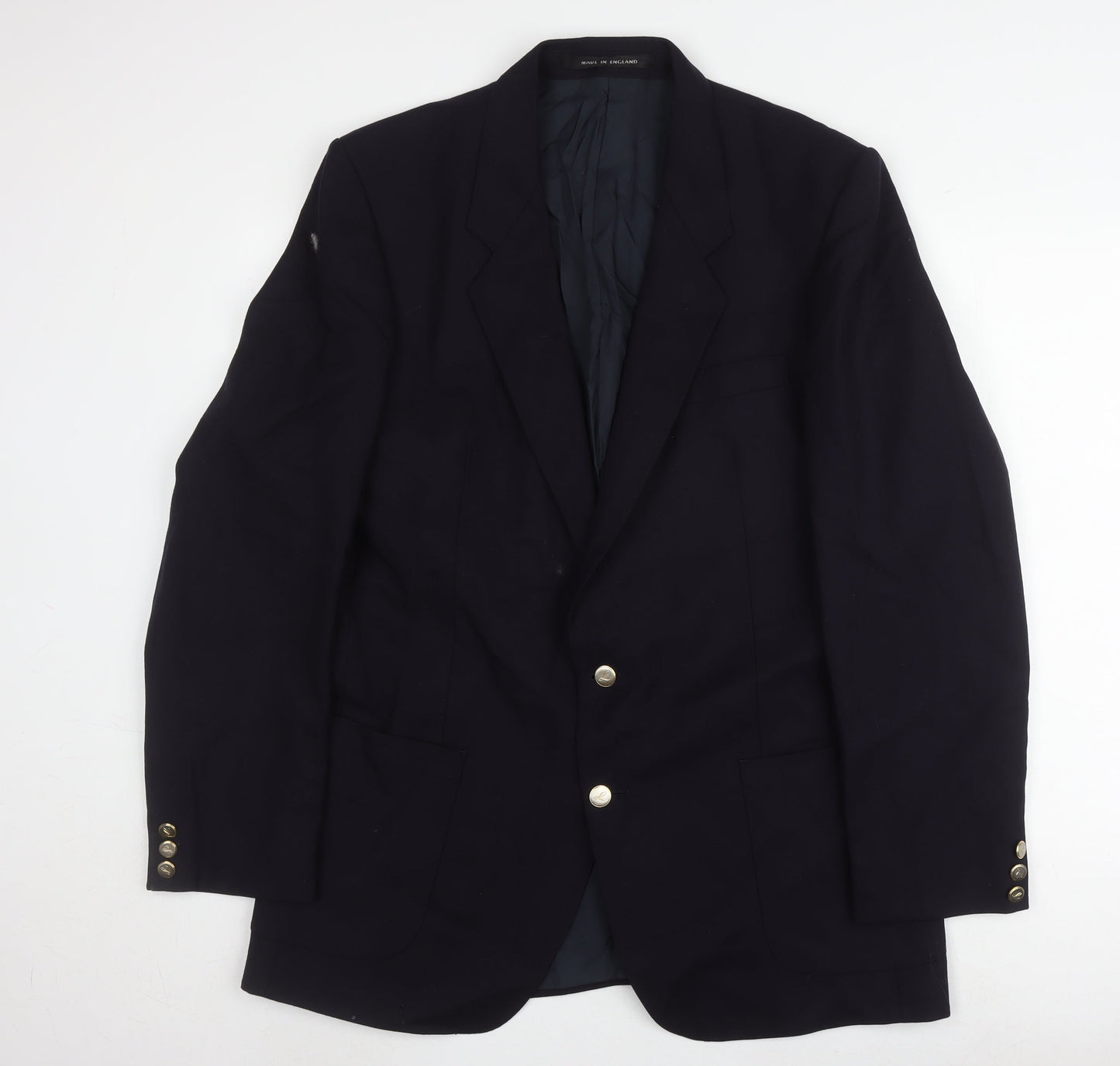 Mens UK Size 44 The Label Regular Blue Suit Jacket