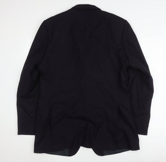 Mens UK Size 44 The Label Regular Blue Suit Jacket