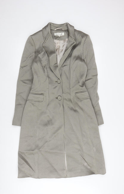 Womens UK Size 8 Damsel in a Dress Beige Overcoat