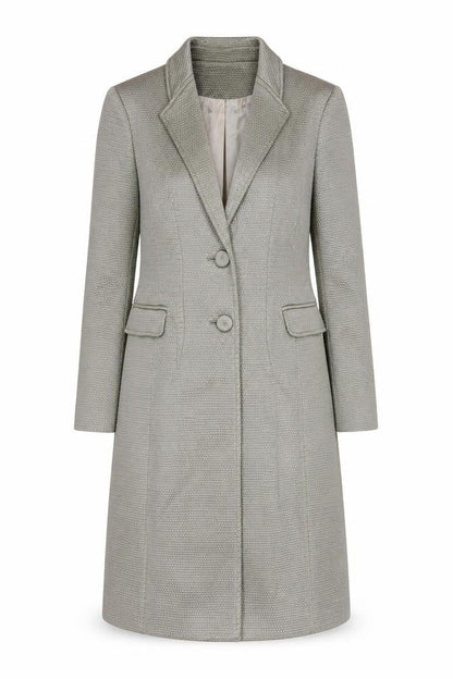 Womens UK Size 8 Damsel in a Dress Beige Overcoat