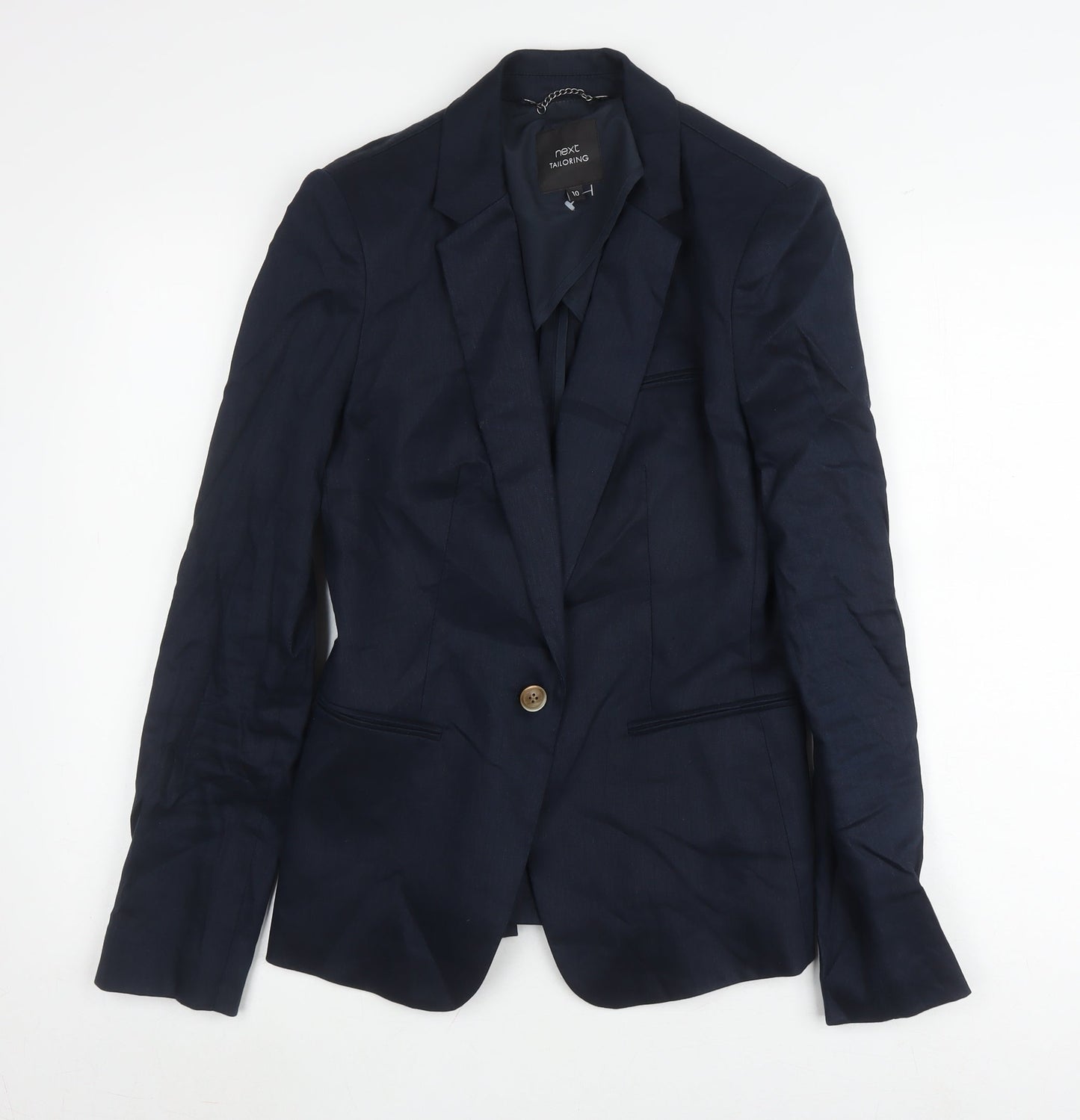 Next Women's Blue Blazer, Size 10, Stylish Business Attire