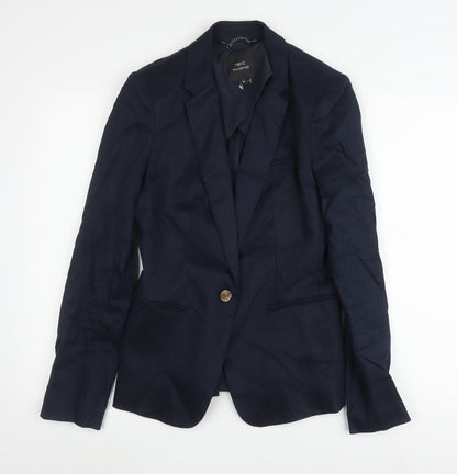 Next Women's Blue Blazer, Size 10, Stylish Business Attire