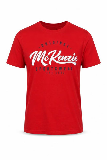 Mens UK Size M McKenzie Red  T-Shirt