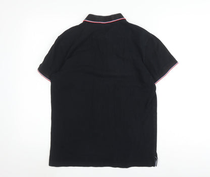 Le Coq Sportif Men's Black M Polo Shirt