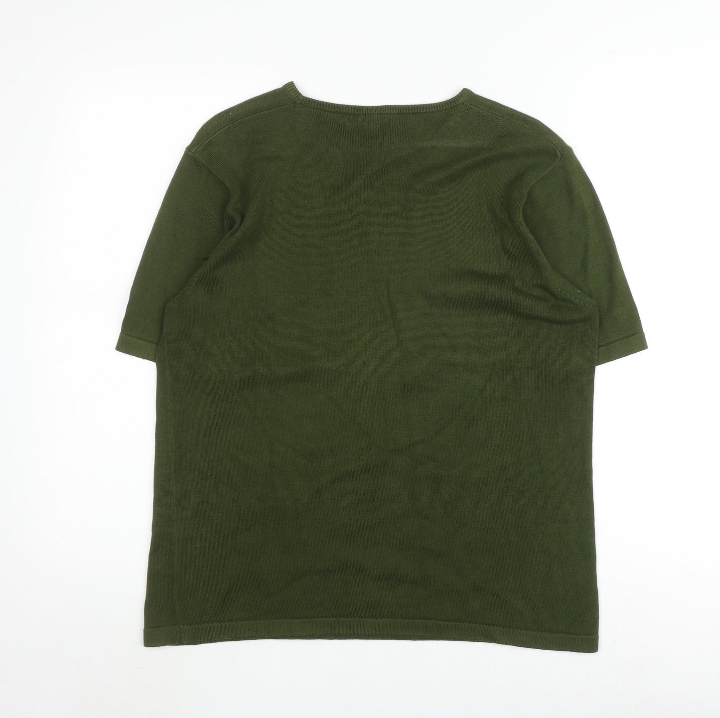 Womens UK Size M Alexon Green Pullover Jumper