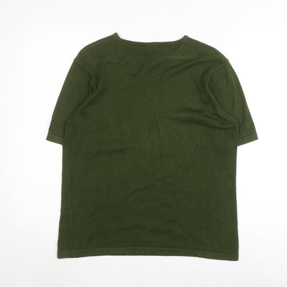 Womens UK Size M Alexon Green Pullover Jumper