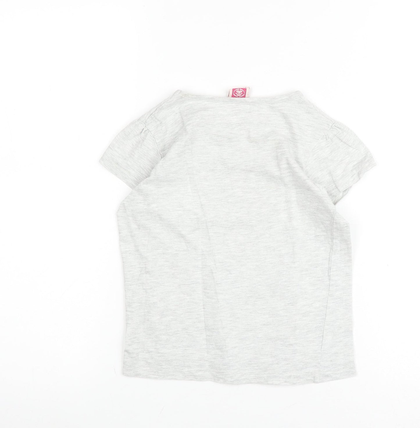 Saltrock Girls Grey Graphic Print T-Shirt 5-6 Years