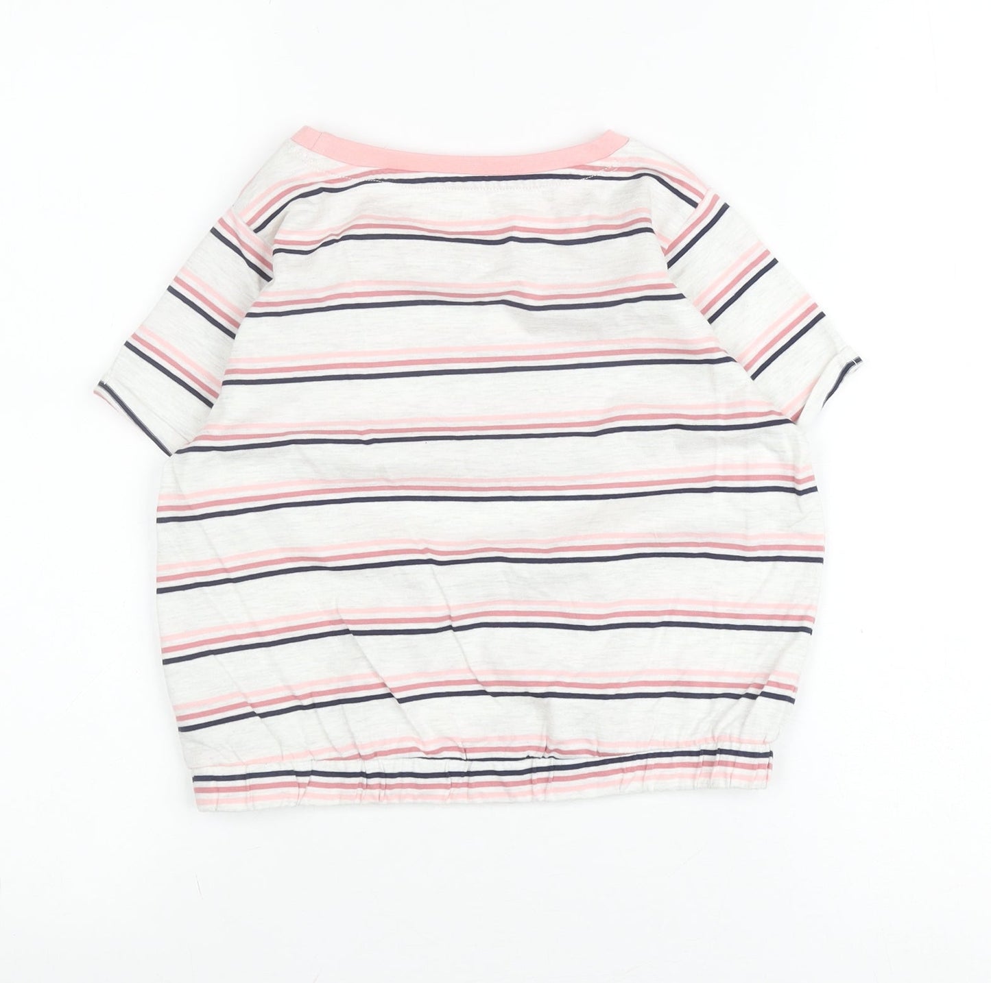 SoulCal & Co Girls' Pink Striped T-Shirt 11-12 Years