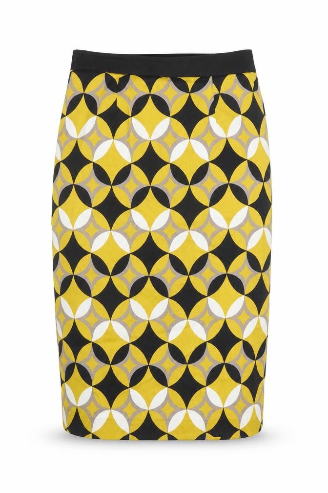 Jasper Conran Women's Geometric Pencil Skirt Size 10