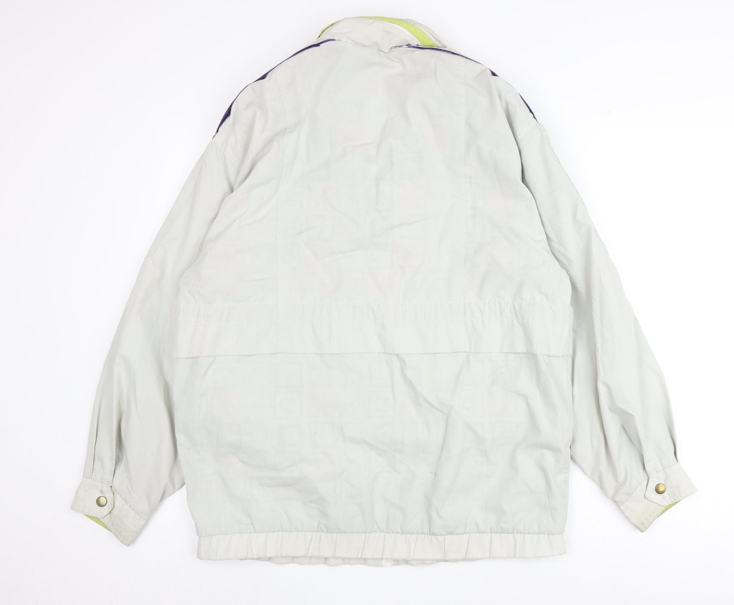 Womens UK Size 12 NuAge White Rain Coat