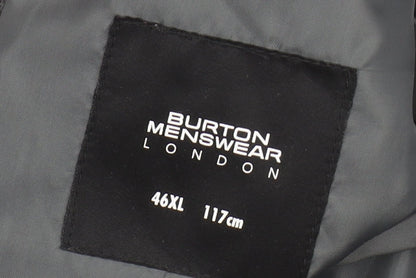 Mens UK Size 46 Burton Menswear Regular Grey Suit Jacket