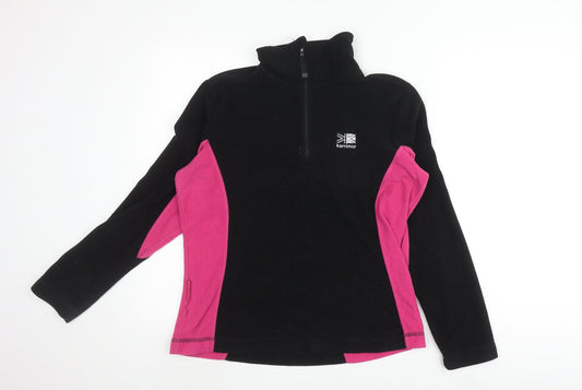 Karrimor Women's Black Sweatshirt Size 12 - Hiking Fleece