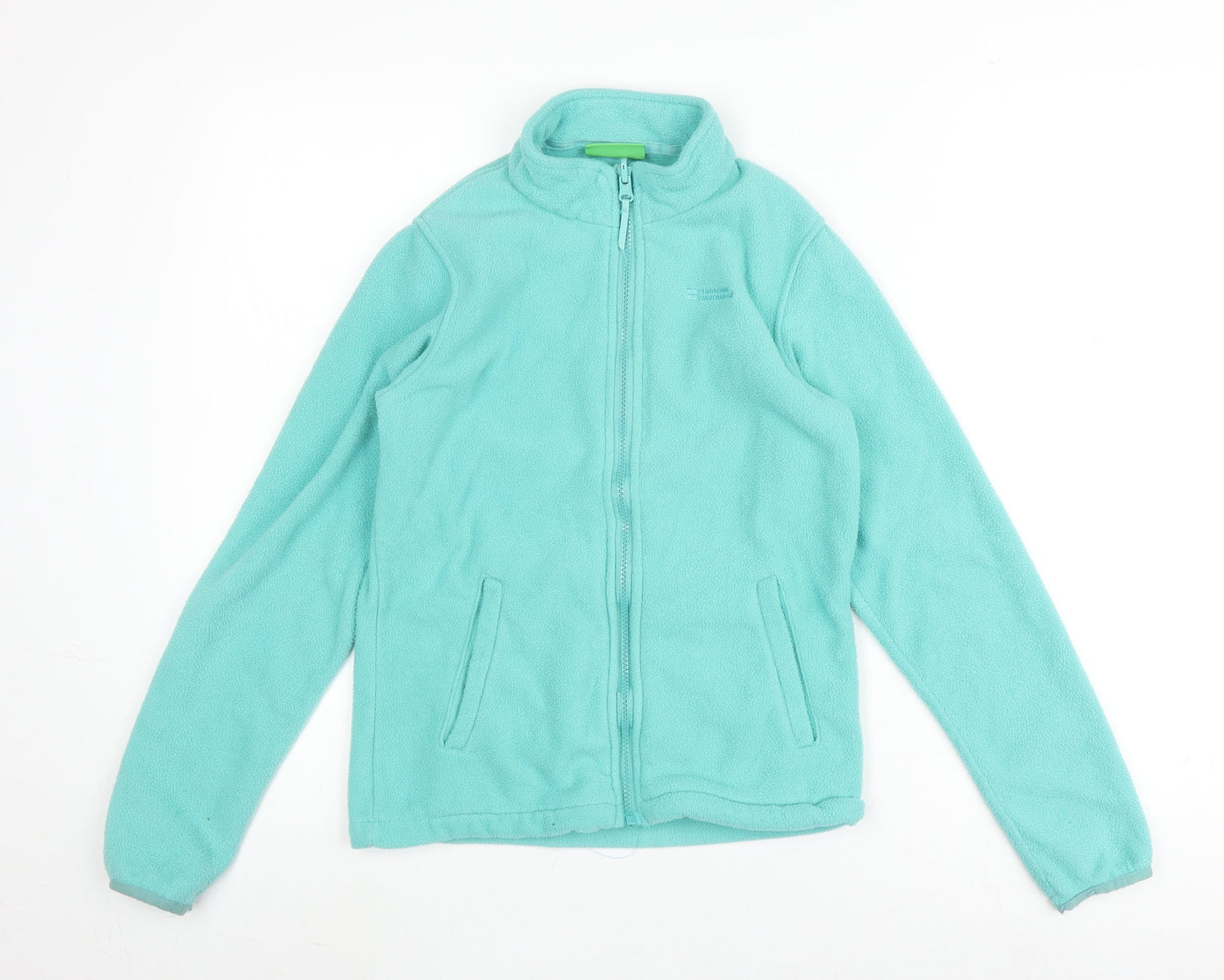 Mountain Warehouse Girls' Green Fleece Jacket 11-12 Years