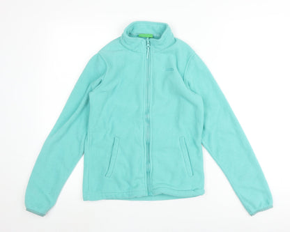 Mountain Warehouse Girls' Green Fleece Jacket 11-12 Years