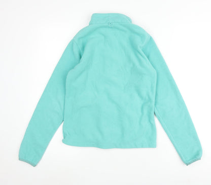 Mountain Warehouse Girls' Green Fleece Jacket 11-12 Years