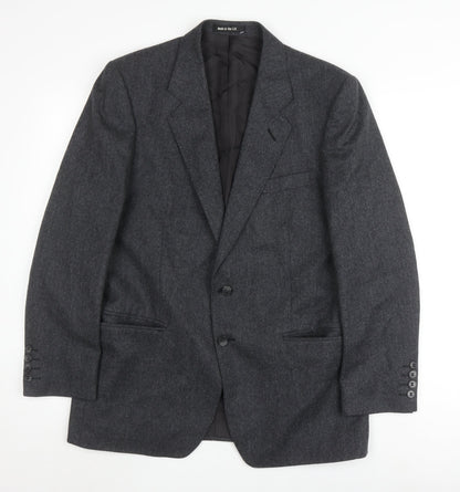 Mens UK Size 38 St Michael Regular Grey Suit Jacket