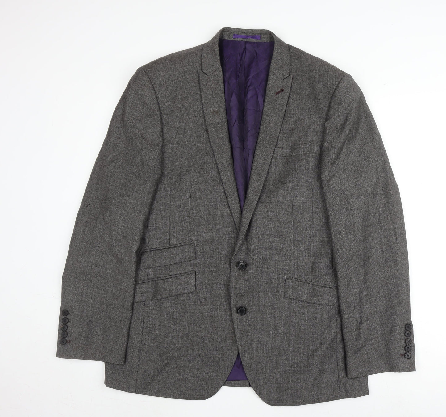 Mens UK Size 40 NEXT Regular Grey Suit Jacket