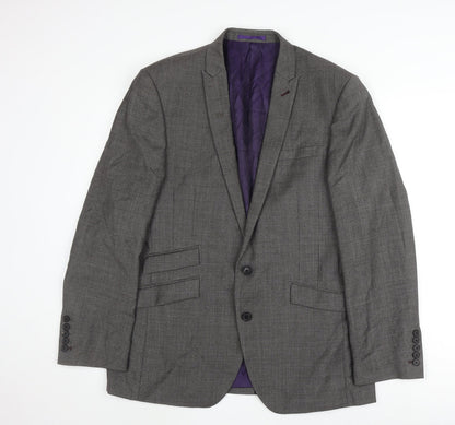 Mens UK Size 40 NEXT Regular Grey Suit Jacket