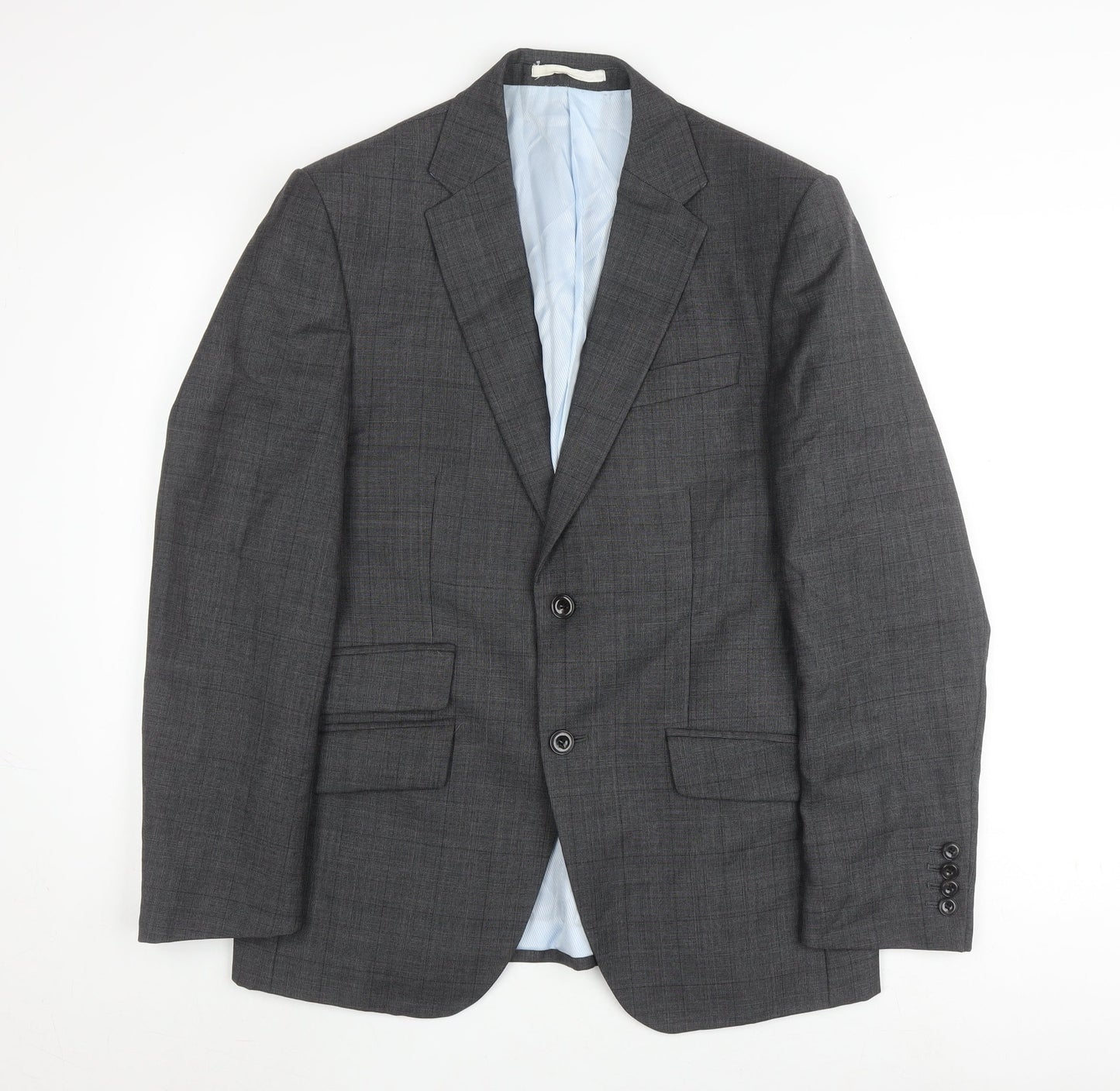 Mens UK Size 38 Marks and Spencer Regular Grey Suit Jacket