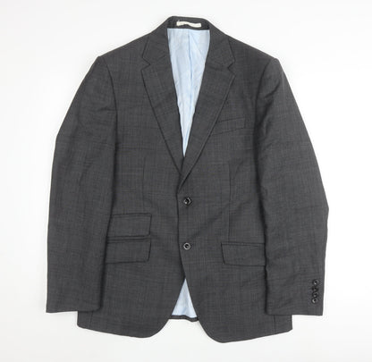 Mens UK Size 38 Marks and Spencer Regular Grey Suit Jacket
