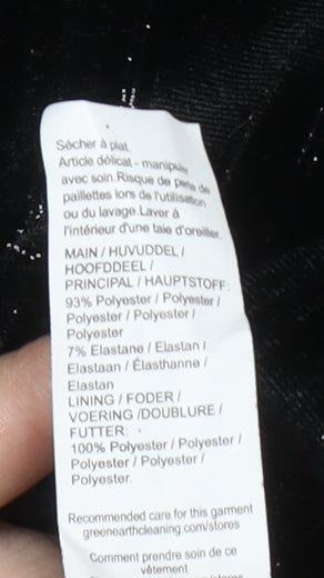 River Island Women's Black Velvet Blazer Size 6