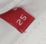 Guess Women's White Cut-Off Shorts, Size 2, Casual Style