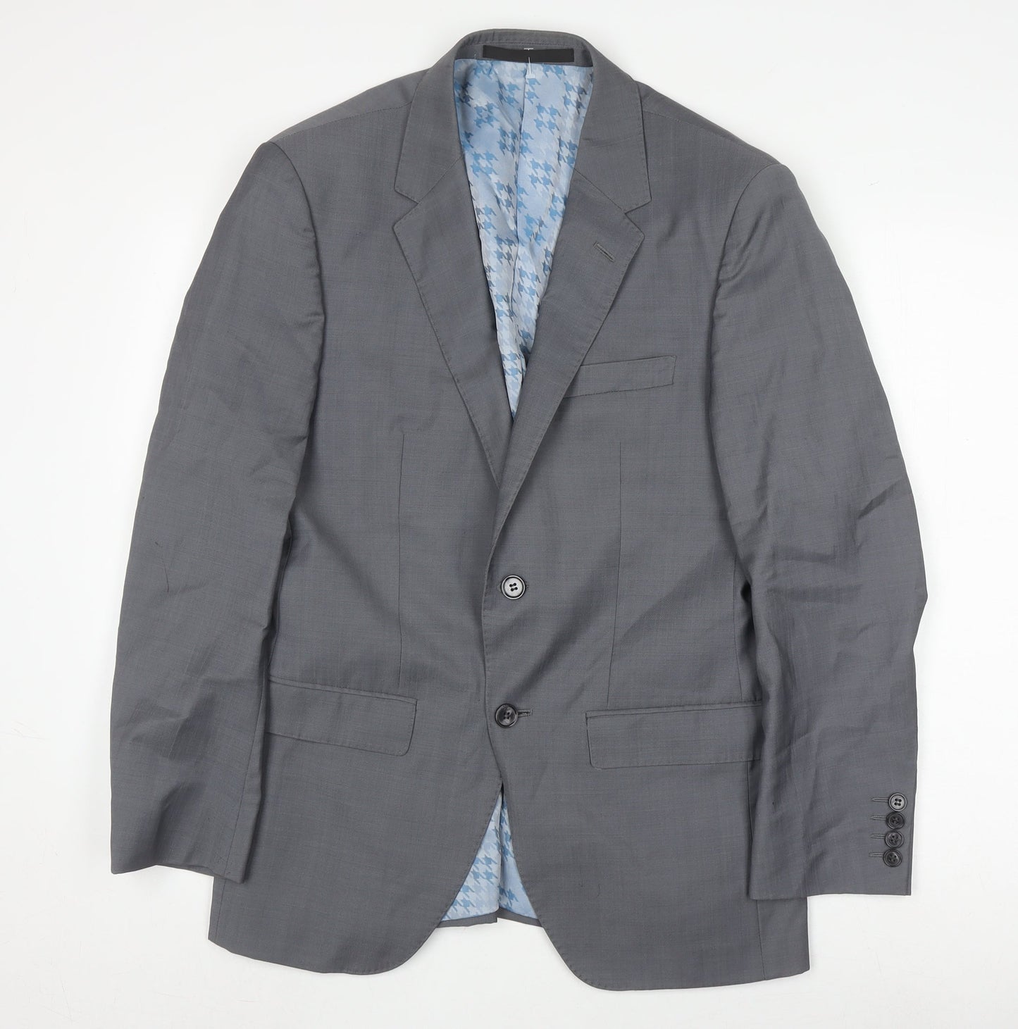 Mens UK Size 38 Marks and Spencer Regular Grey Suit Jacket