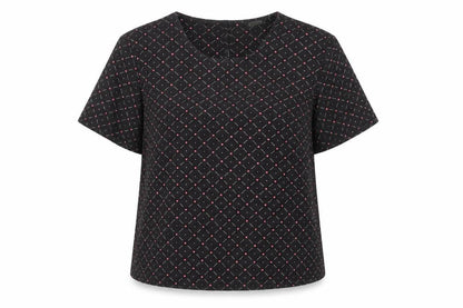 Womens UK Size 14 Debenhams Black Basic Blouse