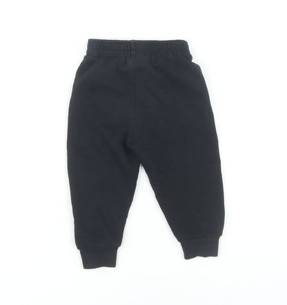 Converse Unisex Black Jogger Trousers 18 Months