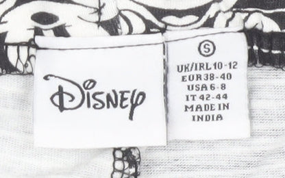 Disney Women's Black Striped Shorts Size 10-12