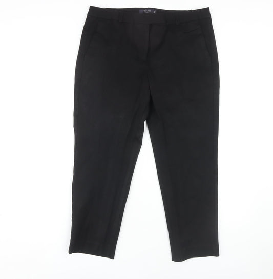 Womens UK Size 14 Marks and Spencer   Black Trousers