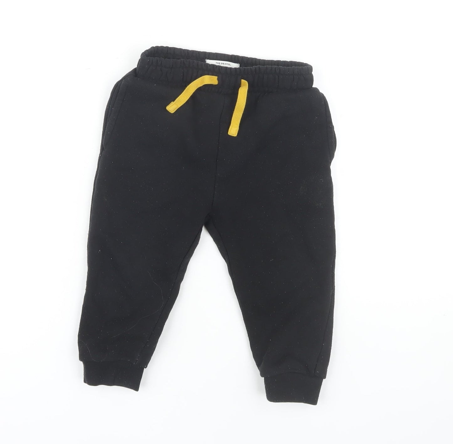 Ben Sherman Boys Black Jogger Trousers 2 Years Casual