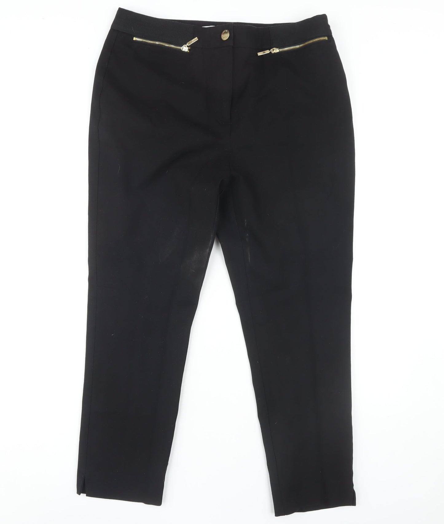 Womens UK Size 14 Marks and Spencer   Black Trousers