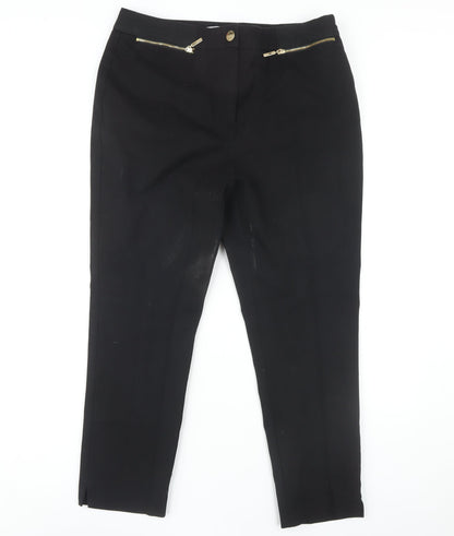 Womens UK Size 14 Marks and Spencer   Black Trousers