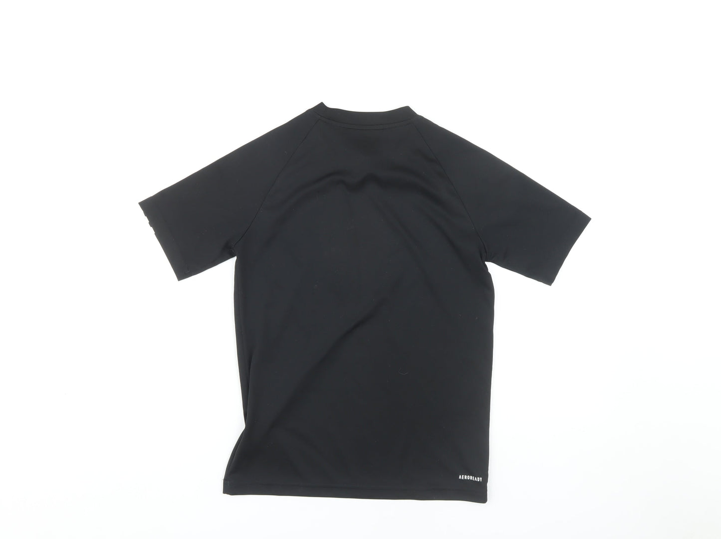 Adidas Boys Black T-Shirt 11-12 Years Gym & Training Pullover