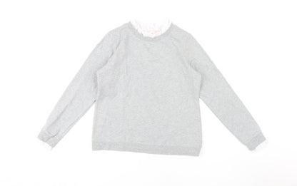 Boden Women’s Grey Cotton Sweatshirt Size S