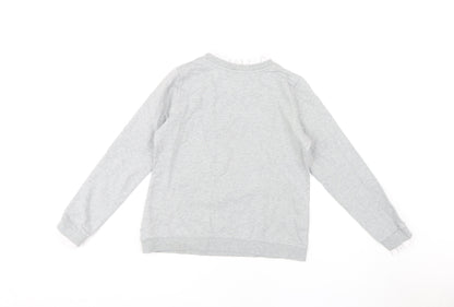 Boden Women’s Grey Cotton Sweatshirt Size S