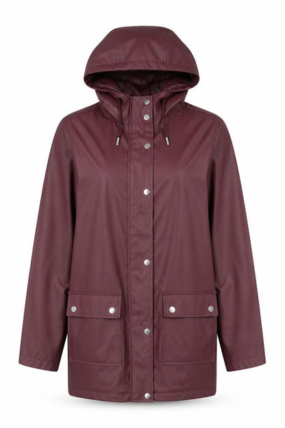 Womens UK Size 12 Dorothy Perkins Red Rain Coat
