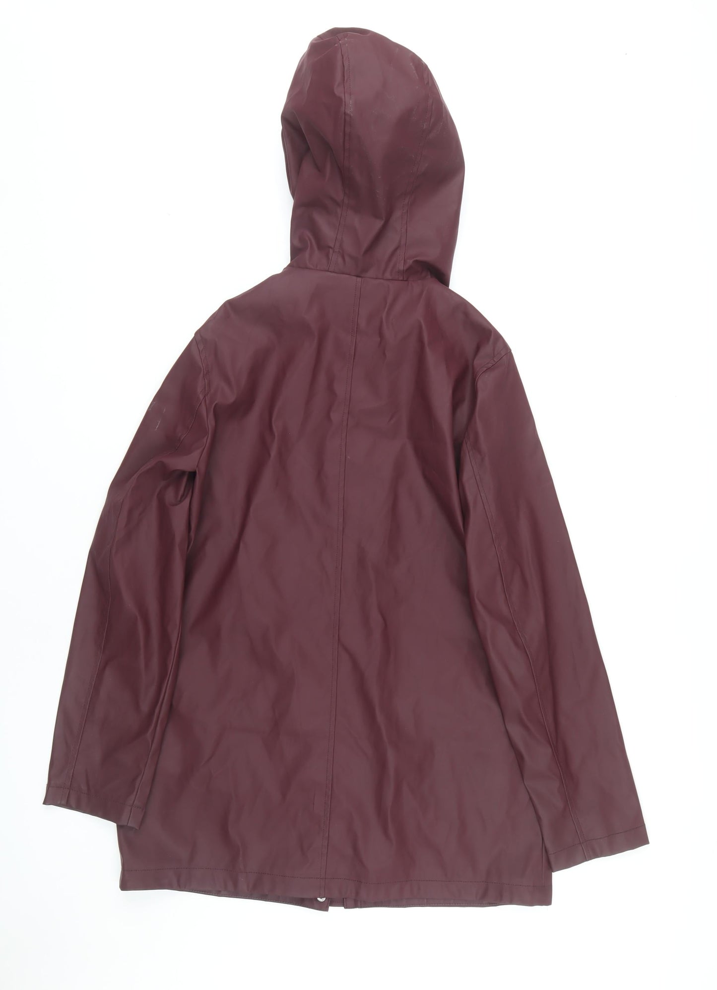 Womens UK Size 12 Dorothy Perkins Red Rain Coat