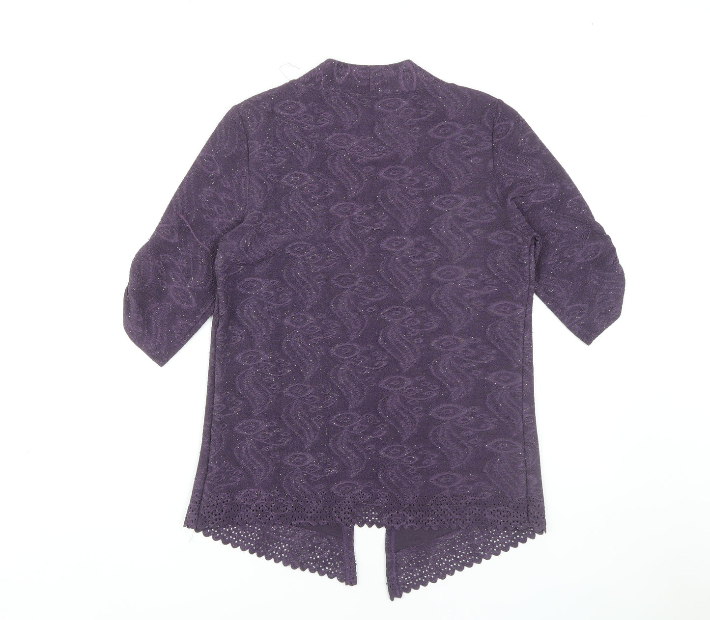 Womens UK Size S anna rose Purple Tunic Blouse