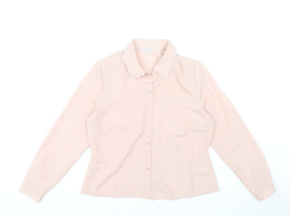 Eastex Women's Pink Blouse Size 12, Long Sleeve