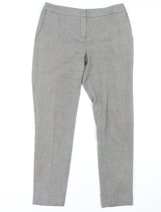Womens UK Size 8 NEXT Regular Fit  Grey Trousers