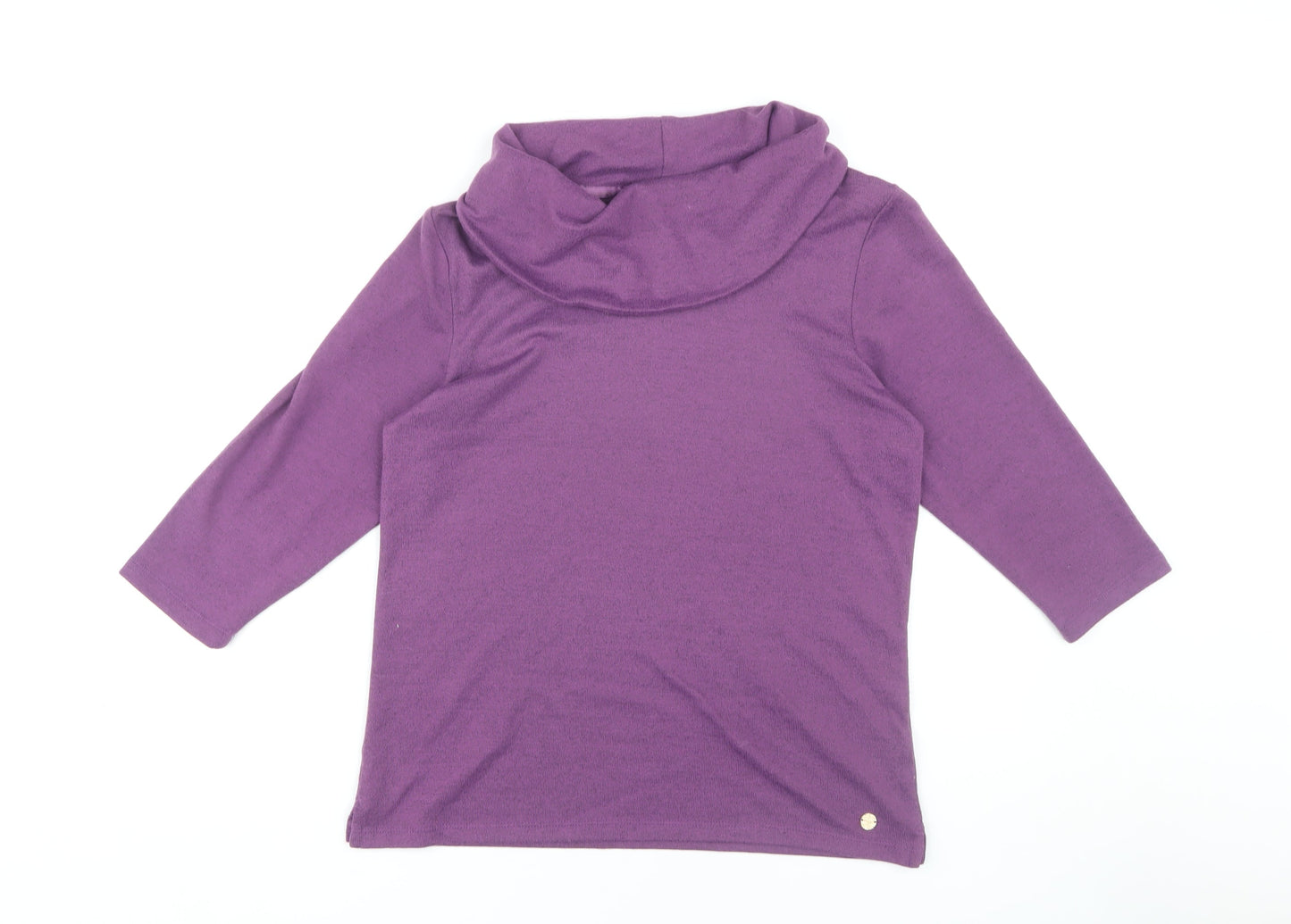 Womens UK Size 10 TIGI Purple Pullover Jumper