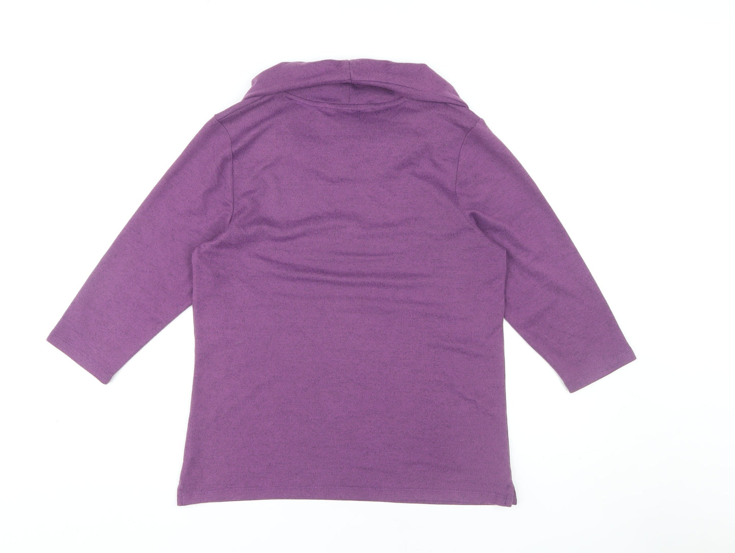 Womens UK Size 10 TIGI Purple Pullover Jumper